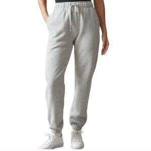 NEW American Giant Women's Classic Sweatpant Athletic Heather Grey Size M